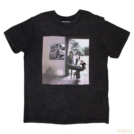 Pink Floyd: Unisex Stone Wash T-Shirt: Ummagumma (Black) (Back Print) (X-Large)