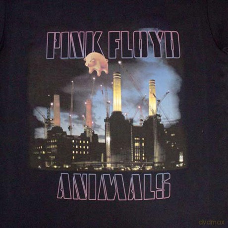 Pink Floyd: Unisex T-Shirt: Animals Contsruction (Black) (Small)