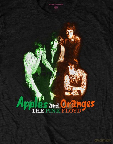 Pink Floyd: Unisex T-Shirt: Apples And Oranges (Black) (Small)