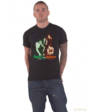 Pink Floyd: Unisex T-Shirt: Apples And Oranges (Black) (X-Large)