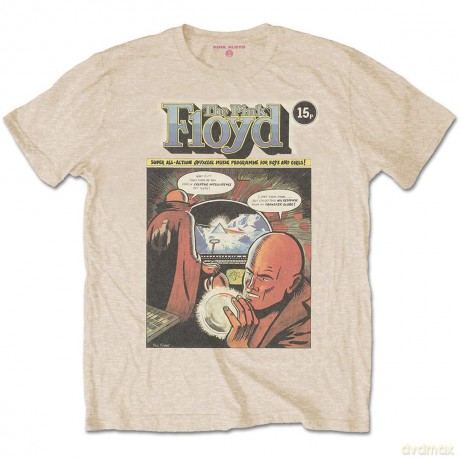 Pink Floyd: Unisex T-Shirt: Comic (Sand) (Medium)