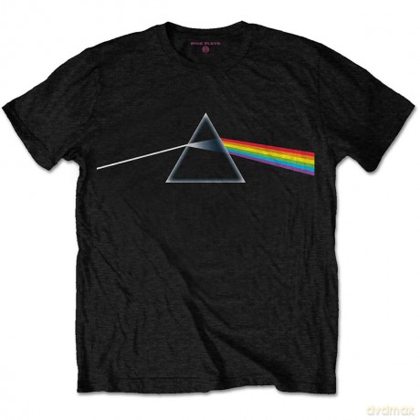 Pink Floyd: Unisex T-Shirt: Dark Side of the Moon Album (Black) (X-Large)