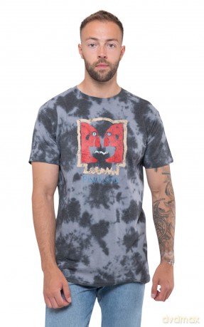 Pink Floyd: Unisex T-Shirt: Division Bell Vintage (Dip-Dye On Black) (Wash Collection) (X-Large)