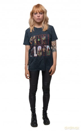 Pink Floyd: Unisex T-Shirt: Echoes Album Montage (Dip-Dye On Black) (Wash Collection) (XX-Large)