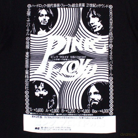 Pink Floyd: Unisex T-Shirt: Hakone AHM (Black) (Medium)