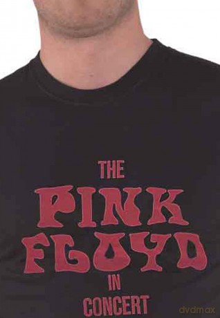 Pink Floyd: Unisex T-Shirt: In Concert (Black) (Puff Print) (Large)
