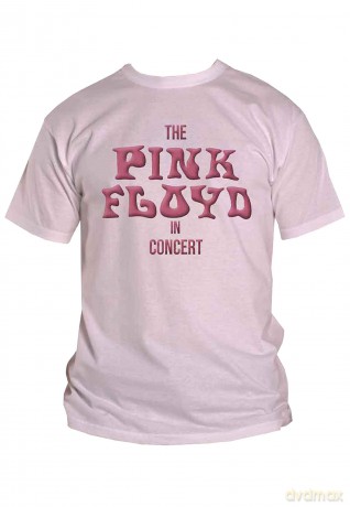 Pink Floyd: Unisex T-Shirt: In Concert (White) (Puff Print) (Large)