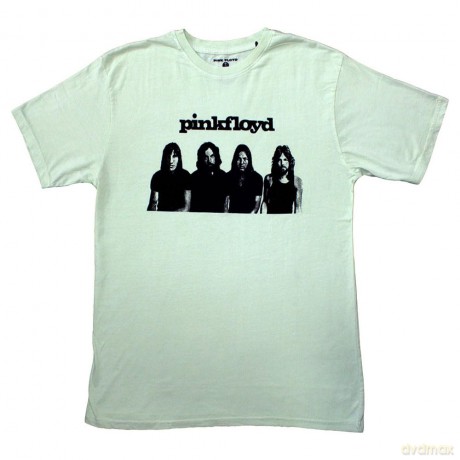 Pink Floyd: Unisex T-Shirt: Meddle Gatefold Photo (Green) (Wash Collection) (Medium)