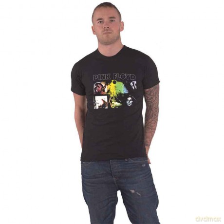 Pink Floyd: Unisex T-Shirt: Poster (Black) (Small)