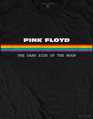 Pink Floyd: Unisex T-Shirt: Spectrum Stripe (Black) (Small)