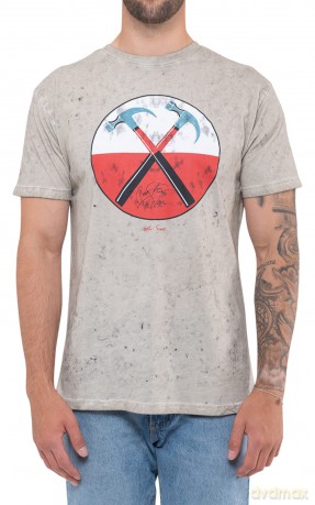 Pink Floyd: Unisex T-Shirt: The Wall Hammers (Sand) (Wash Collection) (Medium)