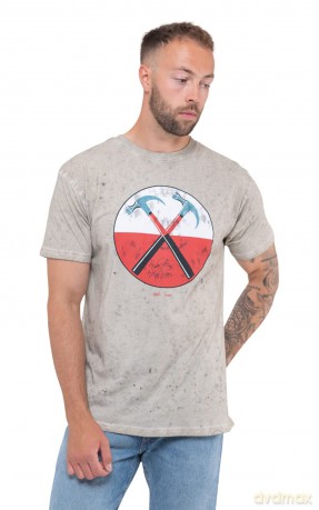 Pink Floyd: Unisex T-Shirt: The Wall Hammers (Sand) (Wash Collection) (XX-Large)
