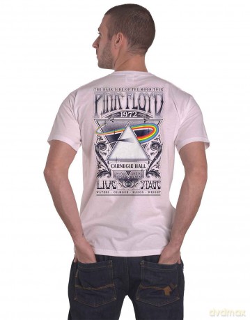 Pink Floyd: Unisex Tee: Carnegie Hall (Back Print/Retail Pack) (Large)