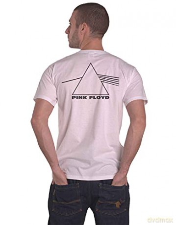 Pink Floyd: Unisex Tee: DSOTM Prism (Back Print/Retail Pack) (Large)