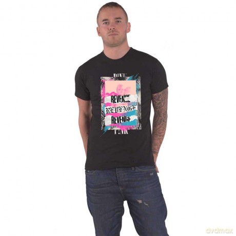 Pink: Unisex T-Shirt: Revenge (Black) (Medium)