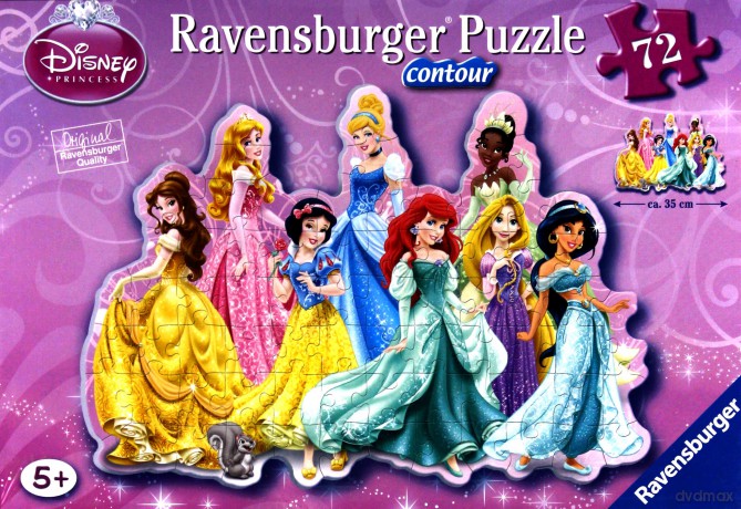RAVENSBURGER 72 el. Księżniczki Disneya [PUZZLE]