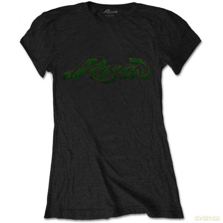 Poison: Ladies Tee: Vintage Logo (Medium)