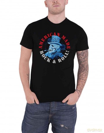 Poison: Unisex T-Shirt: American Made (Black) (Large)