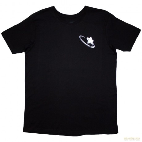 Pop Smoke: Unisex T-Shirt: Stars Infill (Black) (Back Print) (Medium)