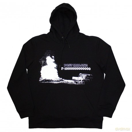 Post Malone: Unisex Pullover Hoodie: Truck (Black) (Large)