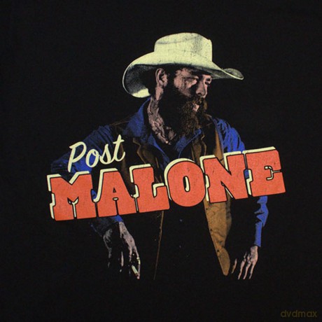 Post Malone: Unisex T-Shirt: Cowboy (Black) (X-Large)