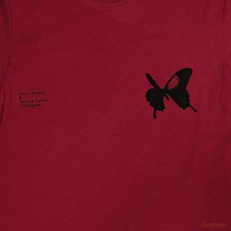Post Malone: Unisex T-Shirt: Twelve Carat (Red) (Ex-Tour) (Medium)
