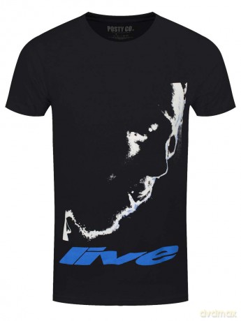 Post Malone: Unisex Tee: HT Live Close-Up (Back Print) (Large)