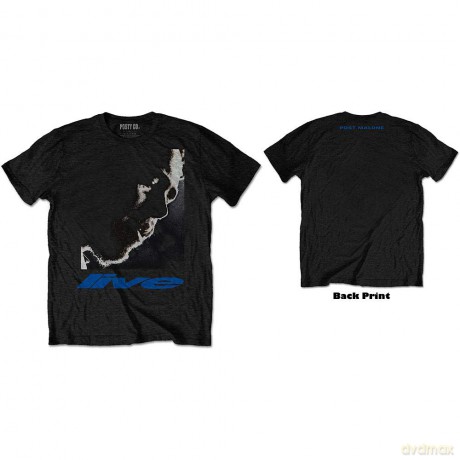 Post Malone: Unisex Tee: HT Live Close-Up (Back Print) (Small)