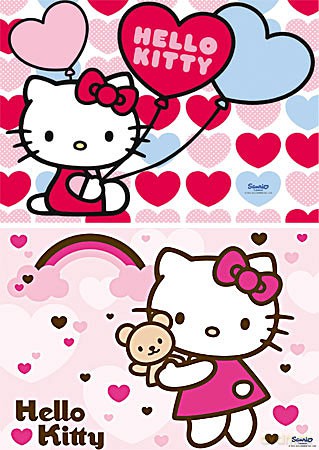 RAVEN 2X24 EL. Świat Hello Kitty [PUZZLE]