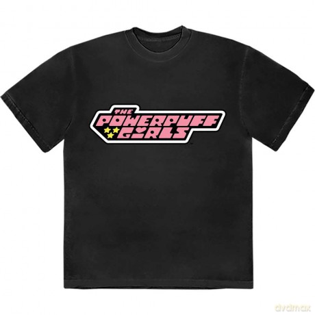 Power Puff Girls: Unisex T-Shirt: Logo (Black) (XX-Large)