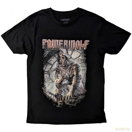 Powerwolf: Unisex T-Shirt: No Prayer (Black) (Back Print) (Small)