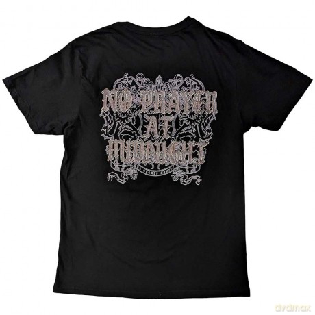 Powerwolf: Unisex T-Shirt: No Prayer (Black) (Back Print) (Small)