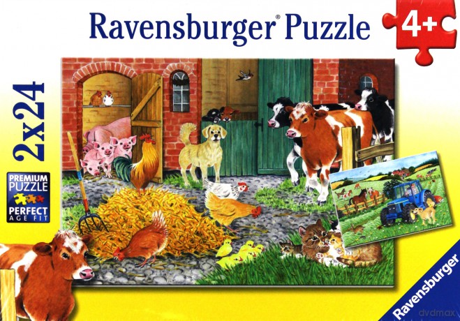 RAVENSBURGER 2x24 el. Farma [PUZZLE]
