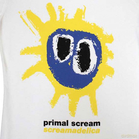 Primal Scream: Ladies T-Shirt: Screamadelica (White) (XX-Large)