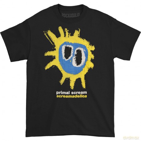 Primal Scream: Men's Tee: Screamadelica Yellow (X-Large)