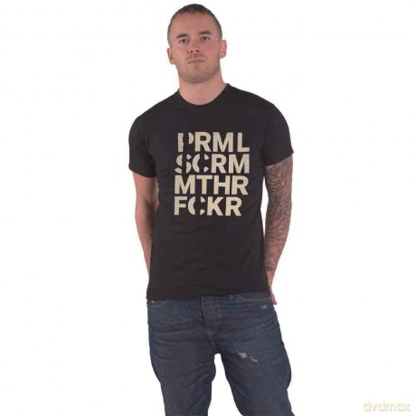 Primal Scream: Unisex T-Shirt: Muthafucka (Black) (XX-Large)