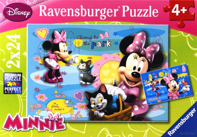RAVENSBURGER 2x24 el. Myszka Minnie [PUZZLE]