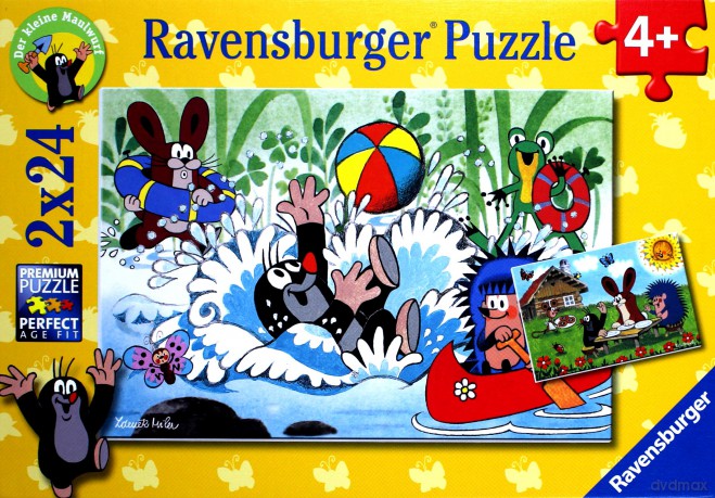 RAVENSBURGER 2x24 el. Krecik i Przyjaciele [PUZZLE]