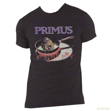 Primus: Unisex T-Shirt: Frizzle Fry (Black) (Large)