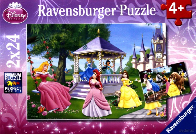 RAVENSBURGER 2x24 el. Magiczne Księżniczki [PUZZLE]