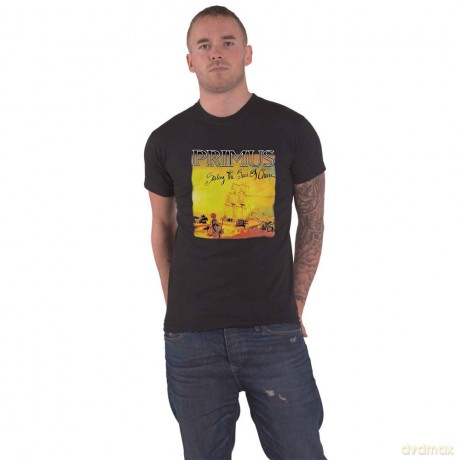 Primus: Unisex T-Shirt: Sailing The Seas Of Cheese (Black) (Large)