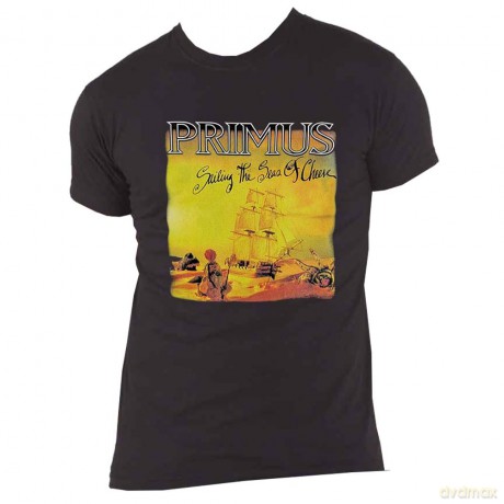 Primus: Unisex T-Shirt: Sailing The Seas Of Cheese (Black) (Medium)