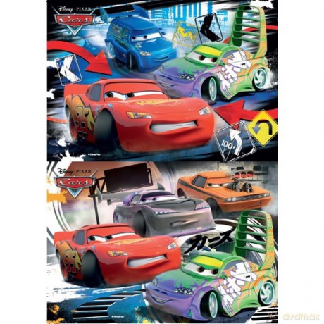 RAVENSBURGER 2x24 el. Cars [PUZZLE]