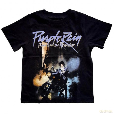 Prince: Kids Toddler T-Shirt: Purple Rain (Black) (4 Years)