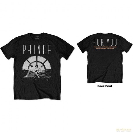 Prince: Men's Tee: For You Triple (Back Print) (Large)