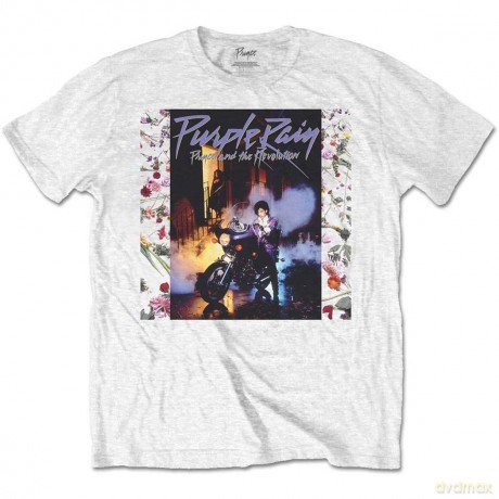 Prince: Men's Tee: Purple Rain Album (Small)