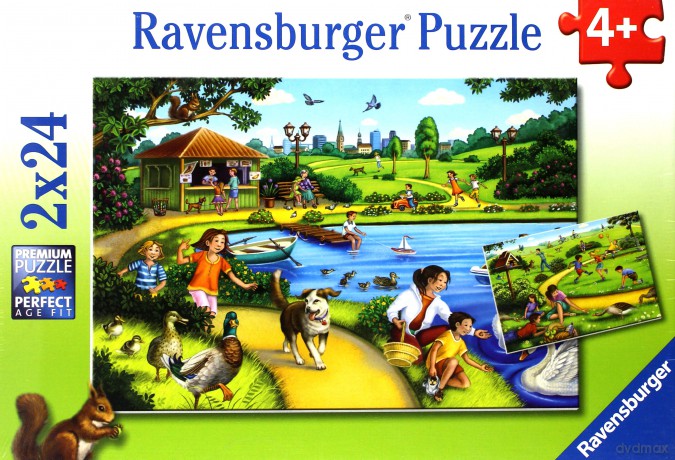 RAVENSBURGER 2x24 el. Zabawa w Parku [PUZZLE]