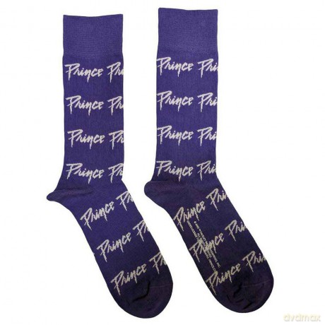 Prince: Unisex Ankle Socks: Logo Repeat (Purple) (UK Size 7 - 11)