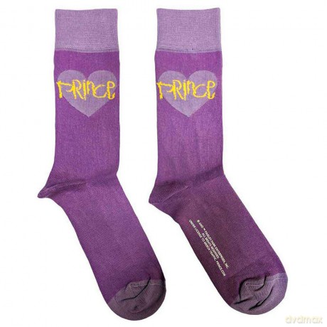 Prince: Unisex Ankle Socks: Purple Heart (Purple) (UK Size 7 - 11)