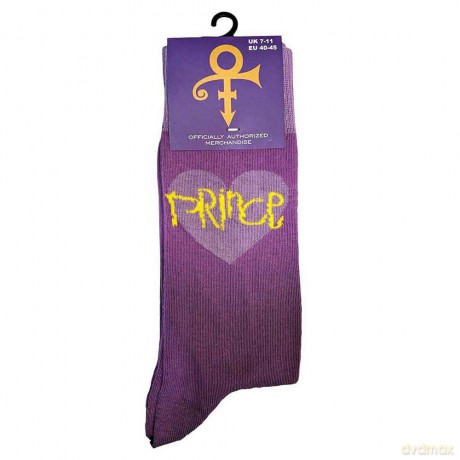 Prince: Unisex Ankle Socks: Purple Heart (Purple) (UK Size 7 - 11)